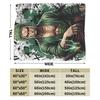 Zoros Manga Comic Splash Super Soft Blankets Child Plush Throw Blanket Novelty Bedroom Flannel Bedspread Sofa Bed Cover