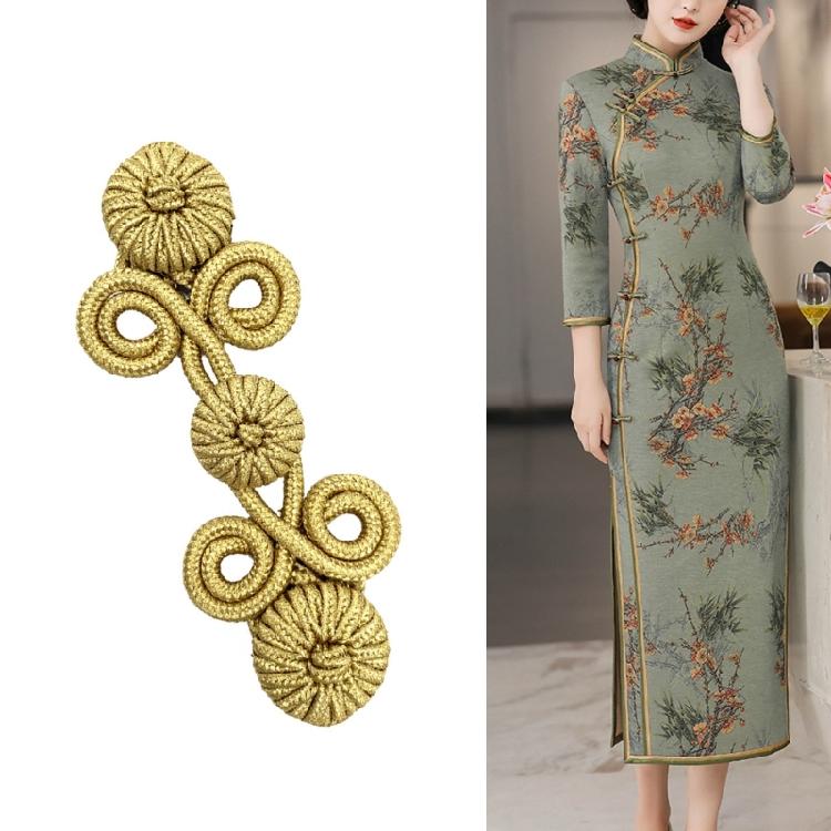 Nylon Wire Chinese Cheongsam Button Handmade Knot Fastener Closures for Sewing