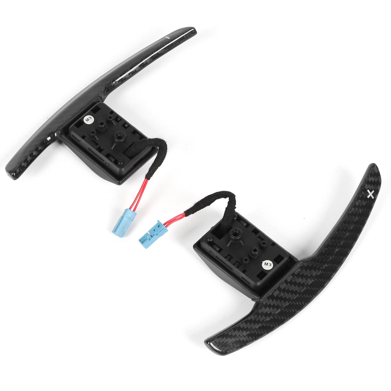 

Комплект подрулевых переключателей передач из сухого углеродного волокна для соревнований FChassis F20 F22 F30 F32 M2 M3 M4 M5