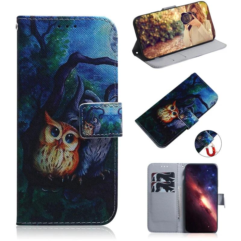 Painted Flip Leather Magnetic Case For Nokia 1.3 1.4 2.2 2.5 3.2 3.4 4.2 5.3 5.4 6.2 7.2 X10 X20 X30 XR20 XR21 Phone Cover