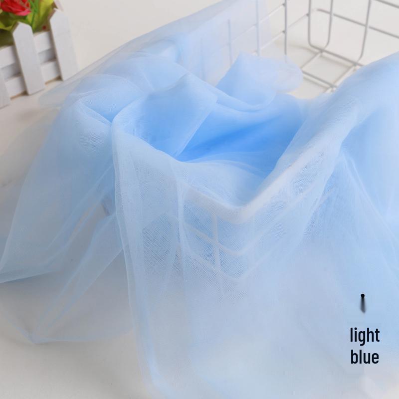 Fairy Mist Tulle Fabric: Soft Handmade Lace Veil for DIY, Clothing & Crafts