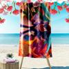 Sonic the Hedgehog4 Print Beach Towel, Large Soft Quick Dry Towel for Beach Camping Swimming