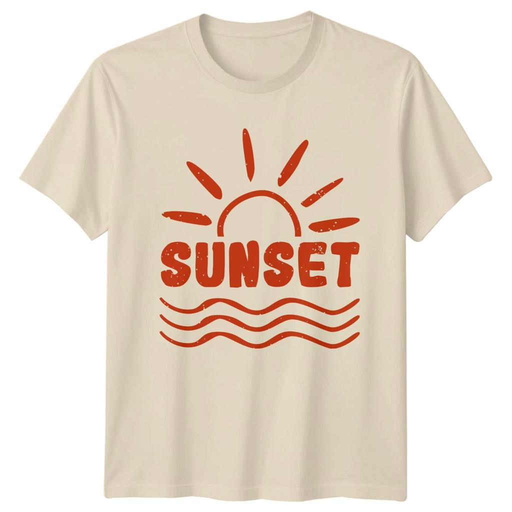 Sunset TShirt Sunset Lover Beach Summer Birthday Gift For Him And Her