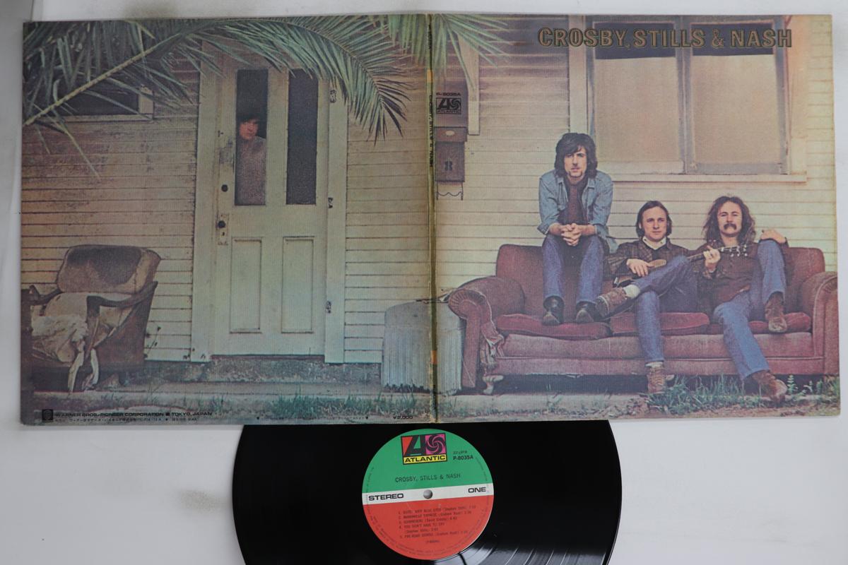 

LP Record CROSBY, STILLS & NASH - Crosby, Stills & Nash P8035A ATLANTIC 1971 Japan Rock Used