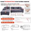 Polar Fleece Stretch Sofa Slipcover Elastic Sofa Covers Protectors for Living Room Funda Sofa Chair Couch Cover 1/2/3/4 Seat