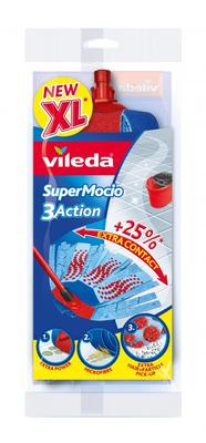 Vileda Supermocio 3Action Velor Mop Replacement - Bhp Hic 2213