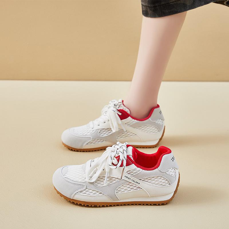 Platform women's autumn new casual single shoes lightweight sports shoes little white shoes