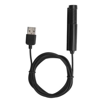 Mini USB Microphone for PC Laptop Portable Capacitive Mic for WIN7 8 10 OS X MSN SKYPEBlack