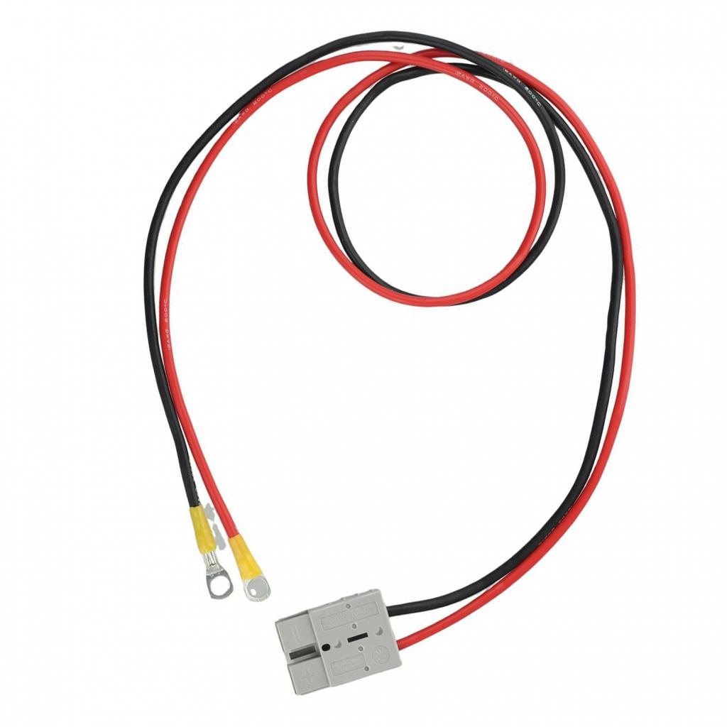 50A Connector Cable-Anderson Plug-Lead To Lug M8-Terminal Battery-Charging N E W