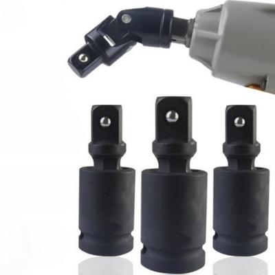 360° Swivel Knuckle Joint Air Impact Socket Adapter 1/2" 3/8" 1/4" Wobble Retractable for Pneumatic Wrench