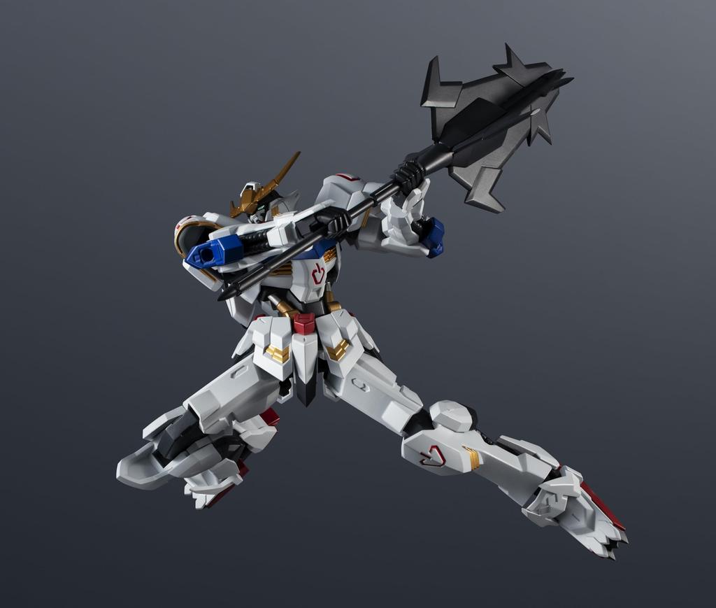 TAMASHII NATIONS GUNDAM UNIVERSE Mobile Suit Orphans GUNDAM BARBATOS RENEWAL Ca. 160 mm ABS PVC Bemalt Bewegliche Figur Gundam Iron-Blooded