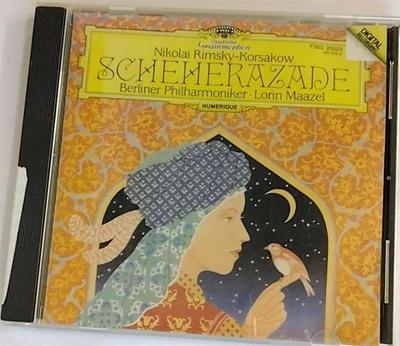 CD RIMSKI-KORSAKOW - Scheherazade: Maazel / Bpo F35G20023 Japan Klassisch Gebraucht
