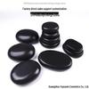 Black Volcanic Bian Stone Essential Oil Massage Pack for Full Body Gua Sha Therapy