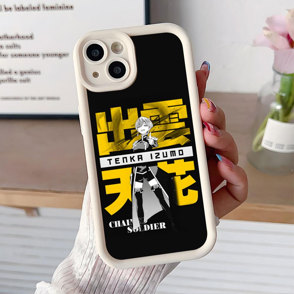 

Mato seihei no slave Tenka Izumo Thicken TPU Mobile Phone Case for iPhone 17 16 15 14 13 12 11 Air Pro Max Plus Colorful Cover iPhone 15