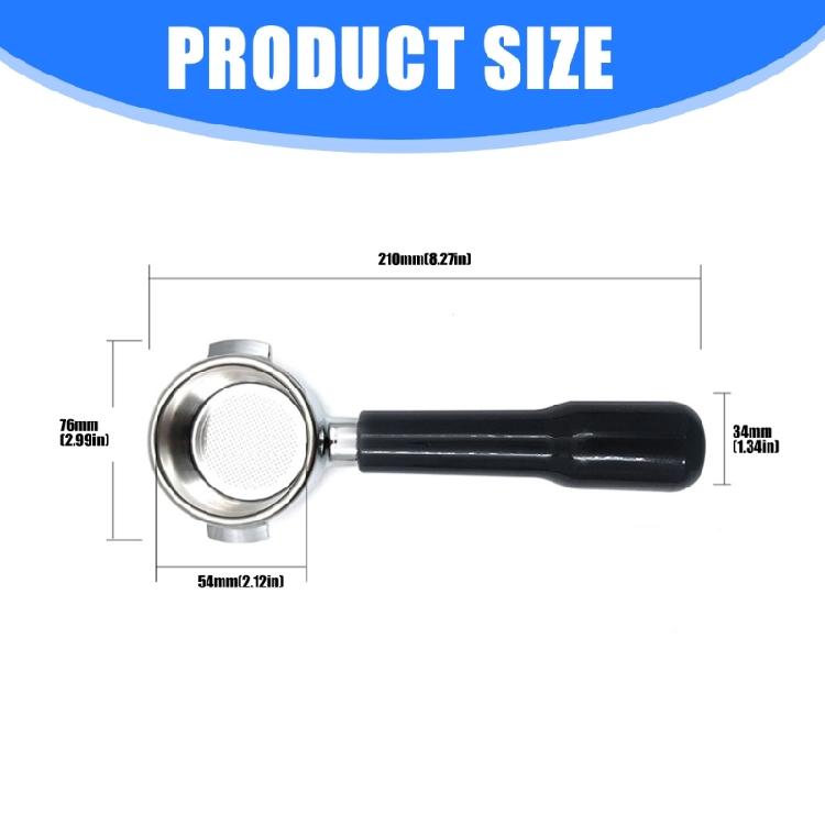 54mm Bezdenny Kolba do Kawy z Plastikową Rączką Do Akcesoriów BES870/BES876/BES878/BES881/BES400/BES500