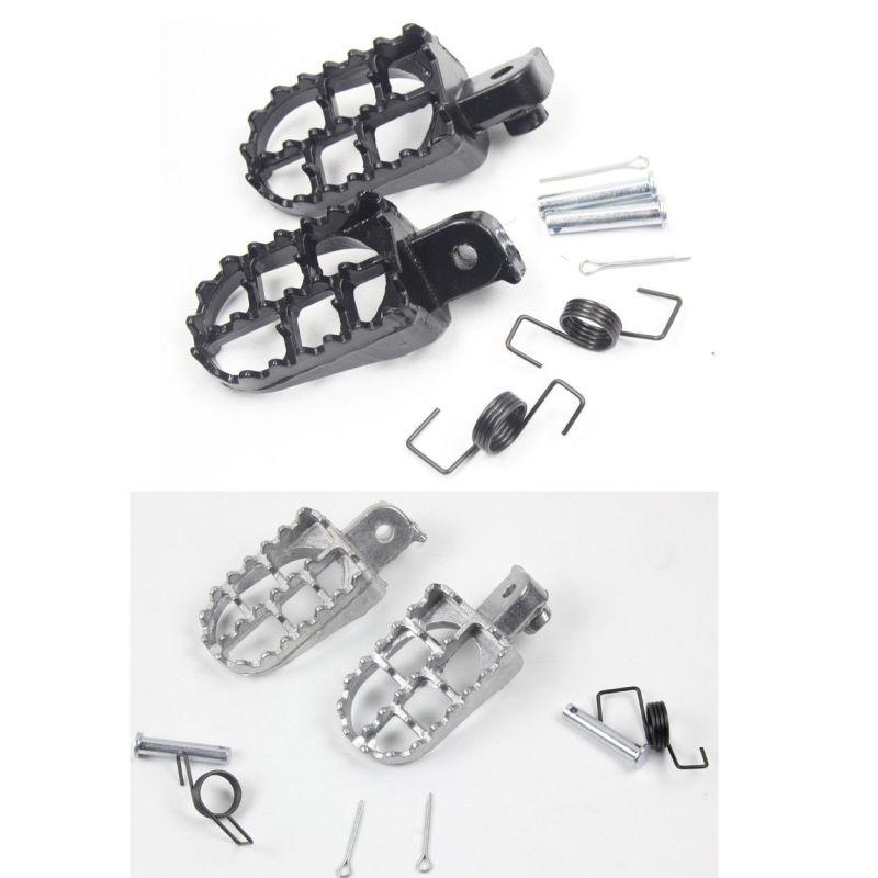 Foot Pegs Pedals for Yamaha TW200 PW50 PW80 Pit Dirt Bike SSR SDG Footrests