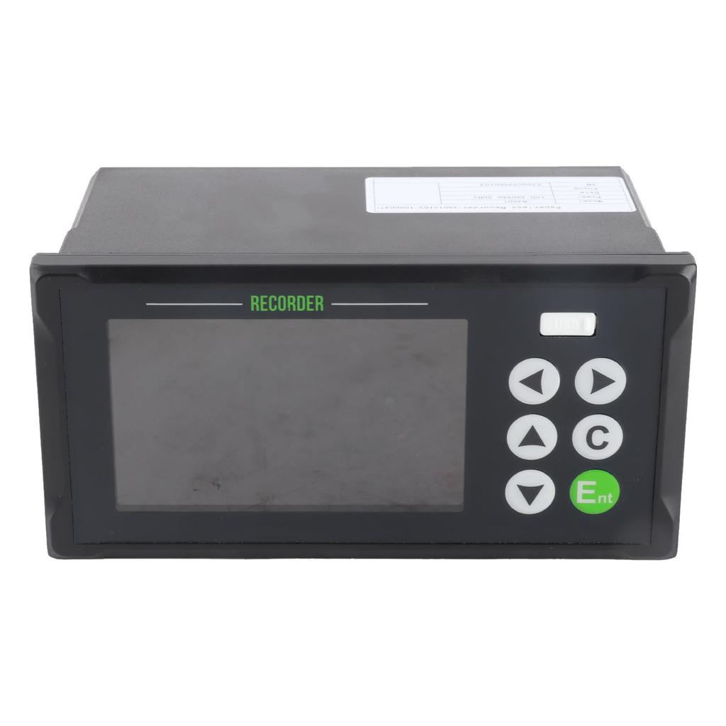 4 Inch Multi Channel Temperature Recorder 4 Channel 2 Alarm Digital Paperless Temperature Meter