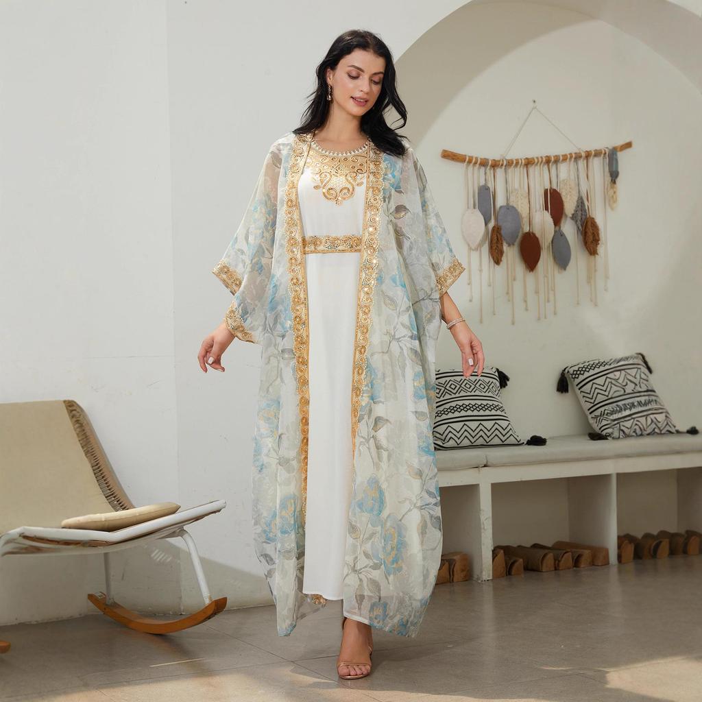 Dubai Muslim Women's Long Abaya - European & American Style