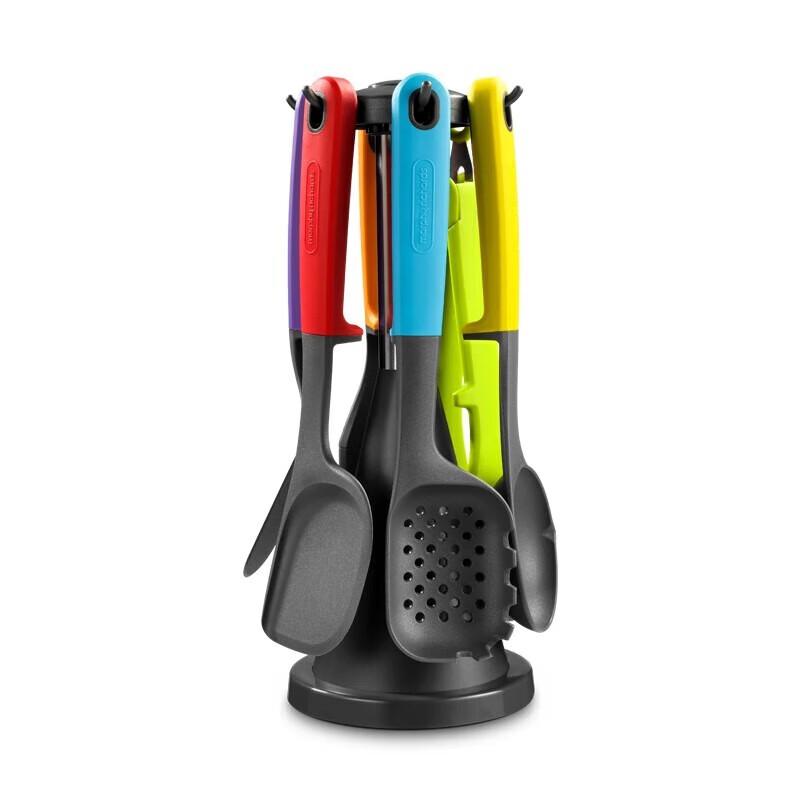Xiang Le Mei Morphy 7-Piece Silicone Kitchen Utensil Set