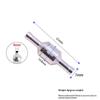 6-12Mm Non-Return Valve Auminium Inline-Way Quick Insert Check Valve Replacement Parts For Fuel Water Gas Air Vacuum Accessory