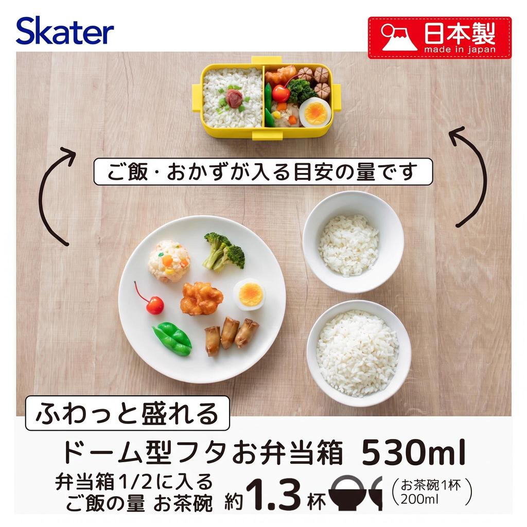 Skater Bento Box 530ml Single Layer Women's Made in Japan Leak-proof 4-point lock Lunchbox Dishwasher and Microwave Safe Shaun the Sheep PFLB6AG-A