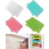 8 Pcs 45cm * 29cm Refrigerator Mat Antibacterial Antifouling Non Slip Fridge Mat Refrigerator Base Cushion DIY Cabinet Mat Cha