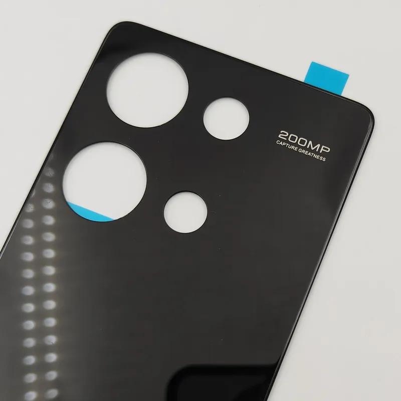 Porta Posteriore in Vetro 100% A+++ Per Xiaomi Redmi Note 13 Pro 4G Coperchio Posteriore Cover Batteria Scocca con Colla Adesiva Strumenti