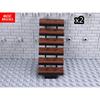 MOC Bricks Fence Railing Window Stairs Ladder Gate DIY Garden House Architecture Accessories Building Blocks Children's Toys