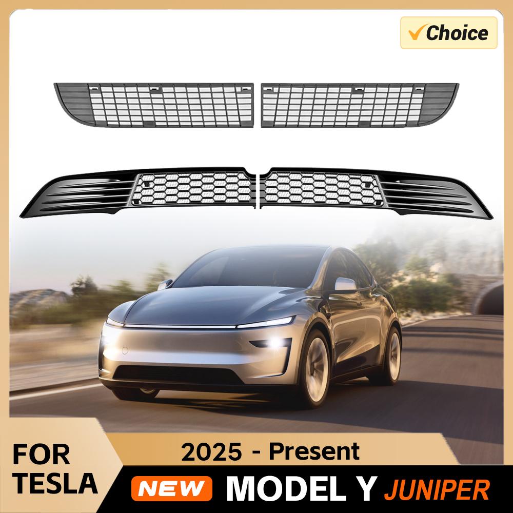 For Tesla Model Y 2026 Launch Juniper Inner Vent Grille Lower Bumper Anti Insect Net Air Inlet Anti Dust Proof Cover