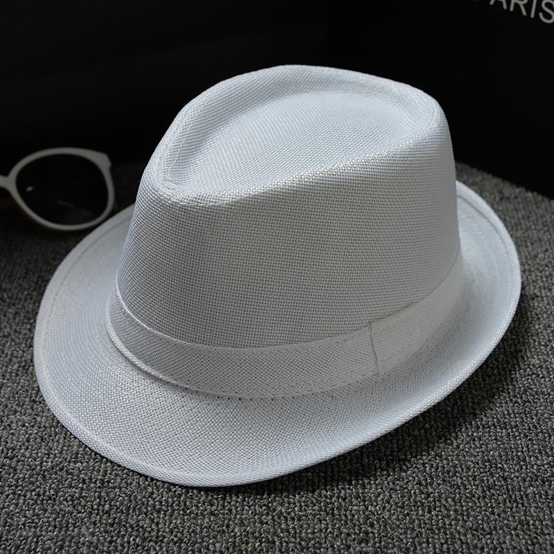 Panama Cotton Linen Sun Hat With Wide Brim For Men Women Casual Summer Accessory