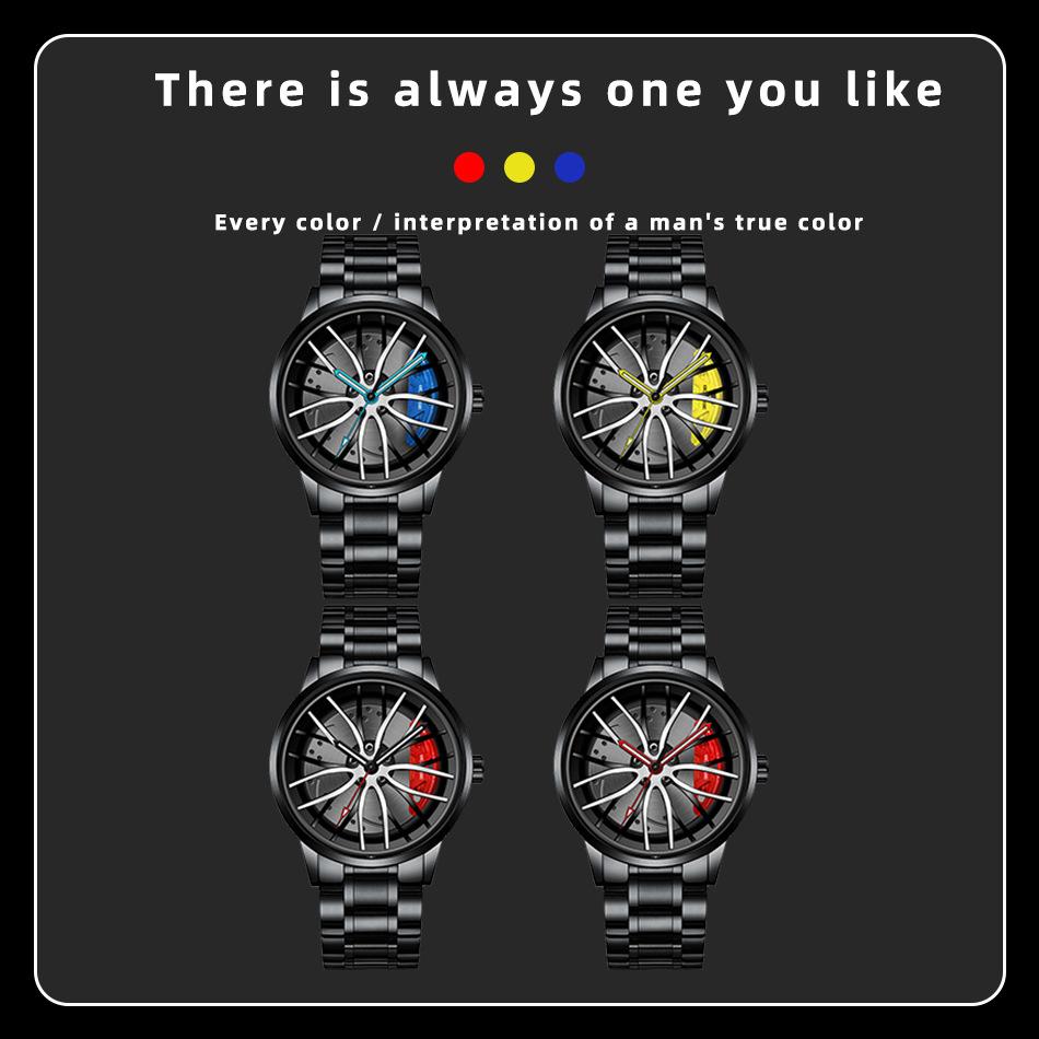 Casual Men's Watch Stainless Steel Watch Fashion Business Men's Watch Sports Watch Personality Watch Quartz Watch