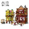 LEGO Harry Potter 76452 Quidditch-Zubehörladen und Eisverkäufer Spiel ab 8 Jahren