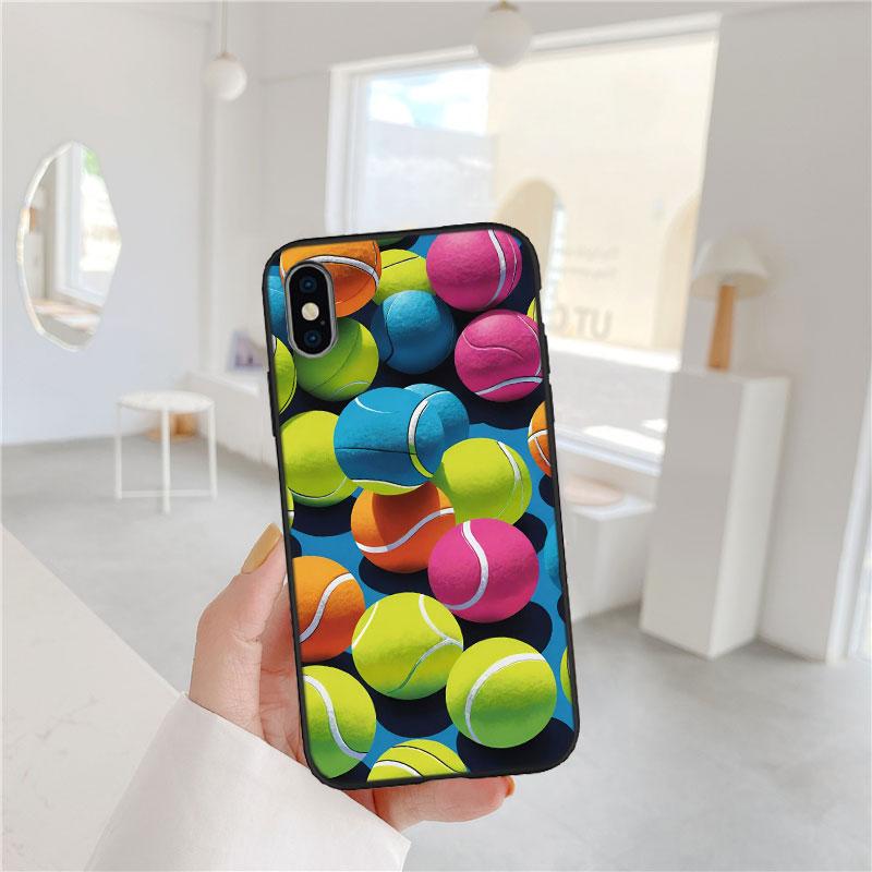 FM48 Tennis Sports Soft Shell Phone Case for Redmi Note 8 9 Pro Max 9S 9T 9C NFC 8T 8A 10A A4