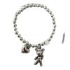 Summer 2022 Heart Bear Beaded Bracelet for Women – Elastic Niche Design Jewelry