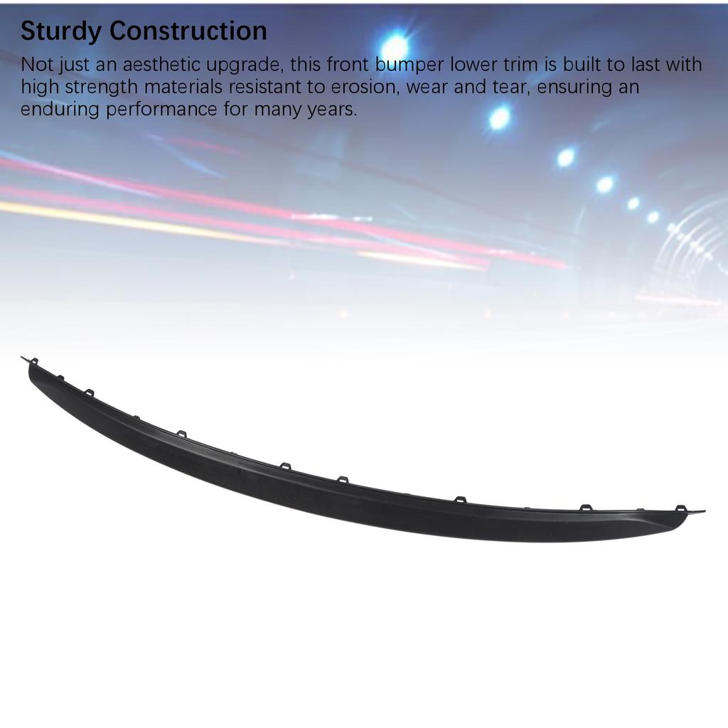 Front Bumper Lower Grille Lip 865802V500 Stylish Look Front Lower Molding Trim for Turbo 2013 To 2017
