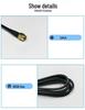4G High Gain Omni Antenna with SMA Connector for Car & Home Data Transmission