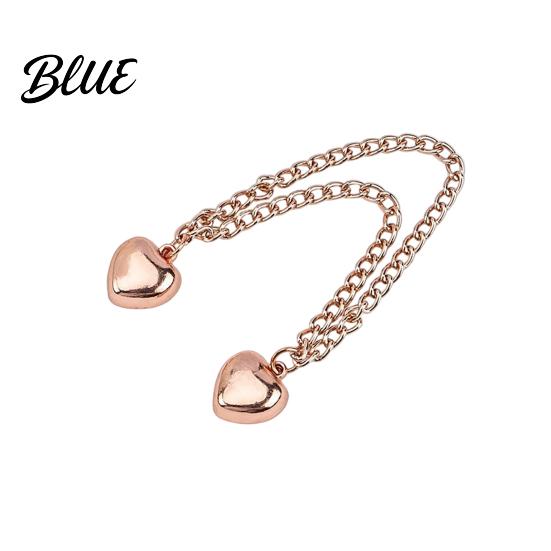 Clothes Shaping Accessories Adjustable Alloy Leg with Clips Magnetic Trouser Chain Reusable Fasteners Cuff Folders No Damage Buckle for