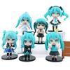 Latest Popular Hatsune Miku Q Version  Lovely Timeless Figurine Collection Model Decor Toy Kids Festival Gift For Kids