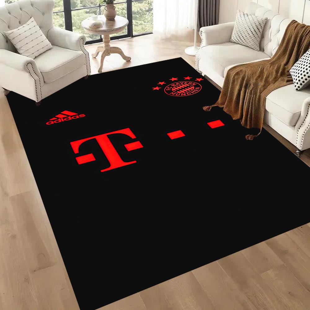 Bayern Munich Area Rug Suitable for Decorate room Kitchen Dining Room Entryway Anti-slip Rug Anime Office Decor Gift for Festivals