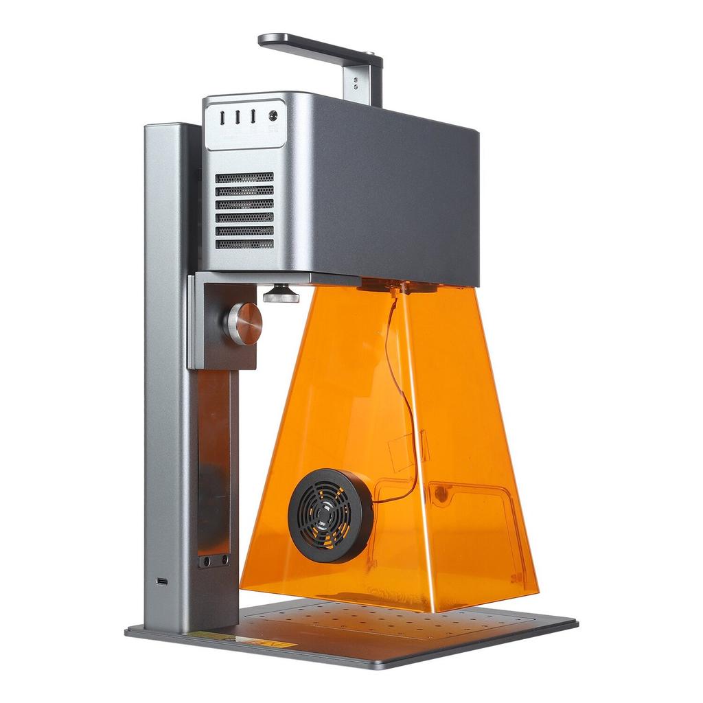 2-in-1 Dual Laser Engraver, 10,000 Mm/s High Speed, Portable 20W Blue and 2W IR Laser Engraving Machine, 160 X 140 Mm Engraving Area, Manual & Auto