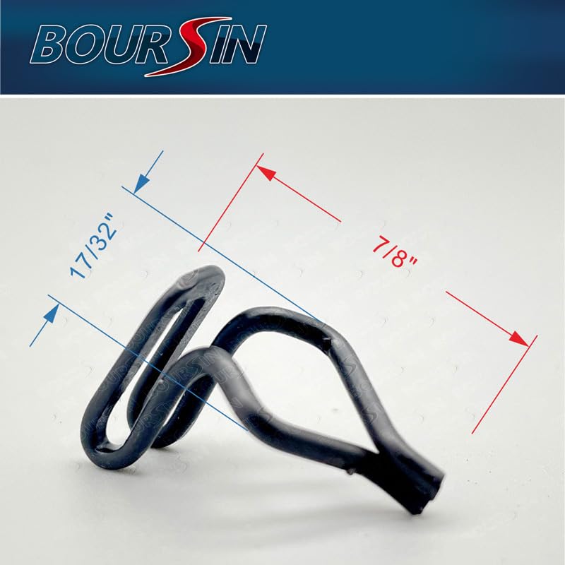 30Pcs Door Trim Panel Fasteners Retainer Clips Compatible with Ford Chrysler Dodge Plymouth Truck Pickup Van 9361 1900654 6002372 358470 Metal Spring