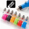 Nail Drill Bits,Steel Manicure Drill Bits Electric Pedicures Manicure Grinding Head for Nail Polishing,Nails Art Tools