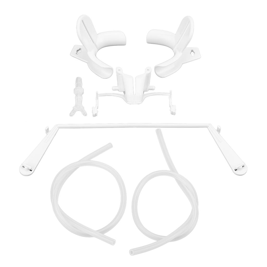 Dental Mouth Opener Professional Autoclavable Adjustable Teeth Cheek Retractor with Saliva Tube for