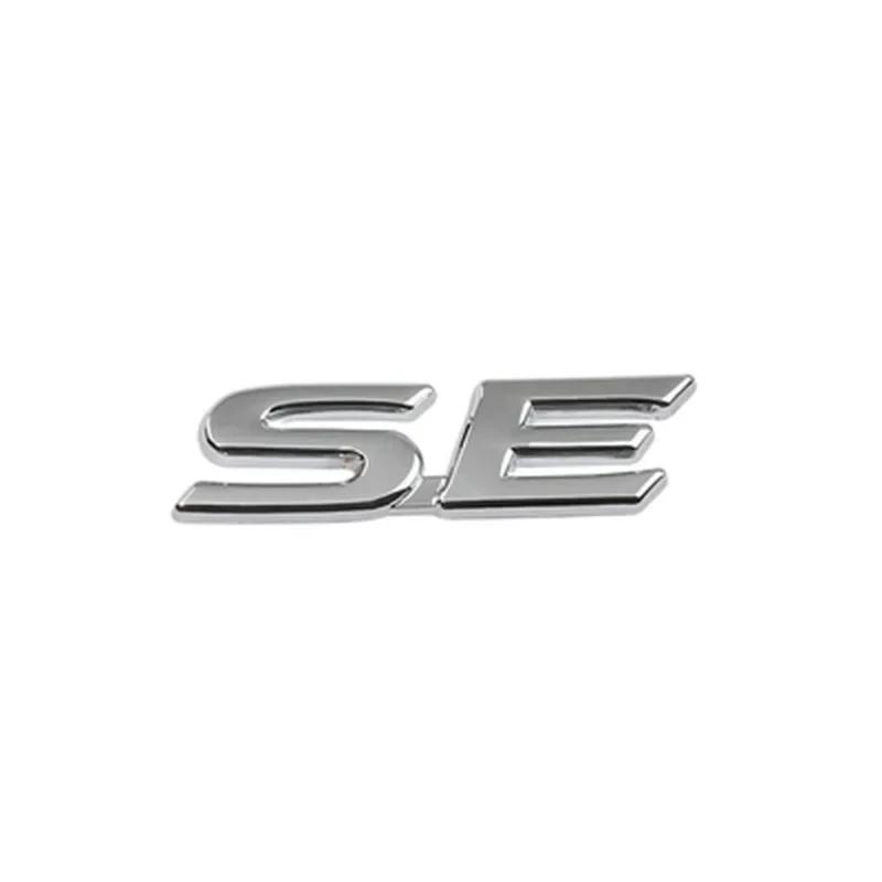 Car Body Sticker Trunk Tail Badge Emblem for Toyota SE Aygo CHR Auris Rav4 Corolla 4Runner Avalon Avensis Camry Accessories