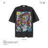 Pure Cotton Fun Cartoon Print Short-Sleeved Half-Sleeved T-Shirt 250 Loose Men'S And Women'S Heavy Grams Summer Tide Brand