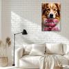 Personalized Custom Dog Lovers Vintage Metal Sign with Pet Photo, Waterproof Home Wall Hanging Decor, Gift for Dog Owners