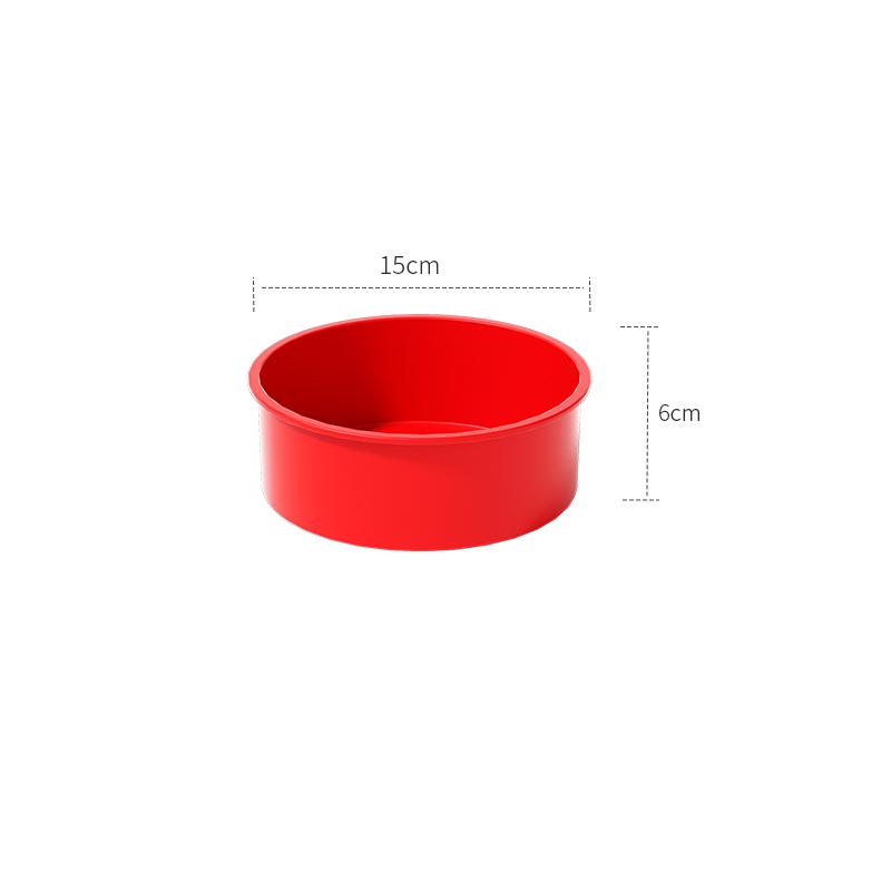 Multi-size silicone cake pans for baking, round cake molds silicone baking pans non-stick quick demoulding suitable for cheeseca