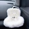 For Labubu Doll Display Seat support Plush toy mini Car Safety Seat Car air conditioning port Decoration Accessories