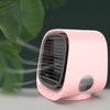Desk Fan with Water Cooling Portable Cooling Fan 3 Speeds Personal Fan for Home Office Bedroom