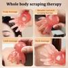 Resin Octopus Comb Head Massager Meridian Scraping Scalp Massage Brush Acupuncture SPA Gua Sha Health Massage Tool